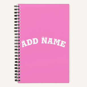 Cuaderno Llanura sólida Taffy Baby Pink