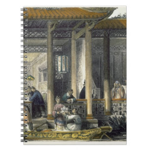 Cuaderno Llegada de los presentes de la boda en el Residen