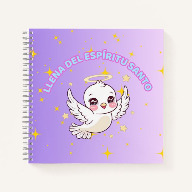 Cuaderno Llena del espíritu Santo  (Anverso)