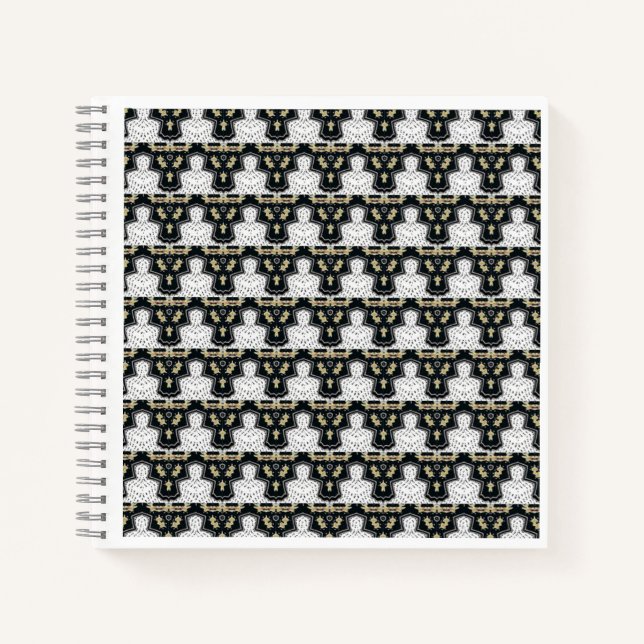 Cuaderno Llenado de bloc de notas espiral (Anverso)