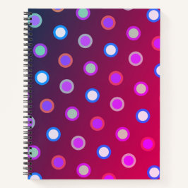 Cuaderno Lleno de Fantasía con Lunares