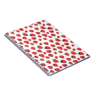 Cuaderno Lleno de fresas