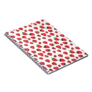 Cuaderno Lleno de fresas