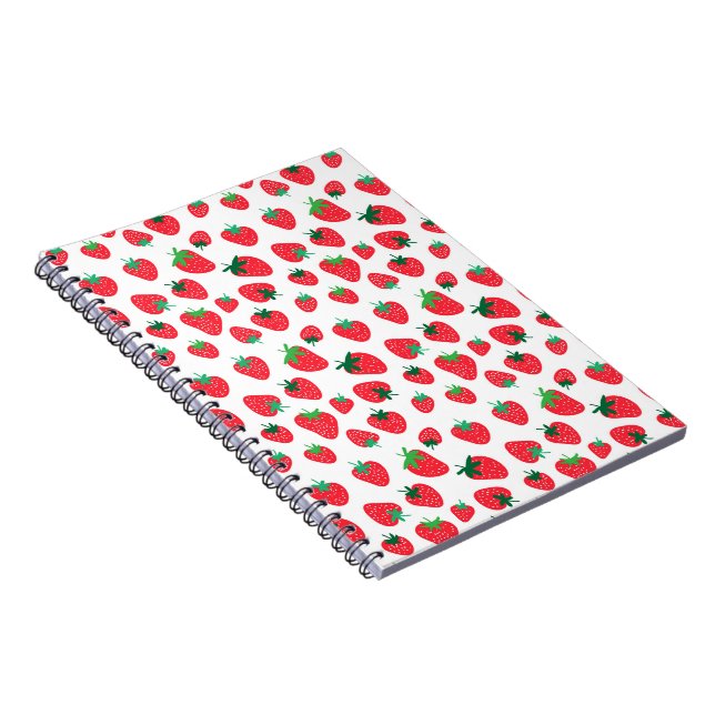 Cuaderno Lleno de fresas (Lado Derecho)