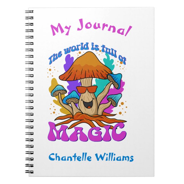 Cuaderno Lleno de personalizado mágico (Frente)