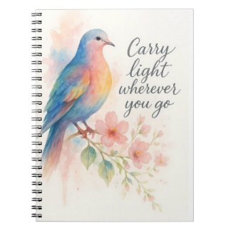 Cuaderno Lleva Luz a Dondequiera que Vayas