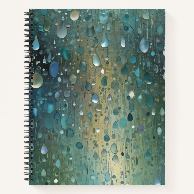 Cuaderno Lluvia de Cristal (Anverso)