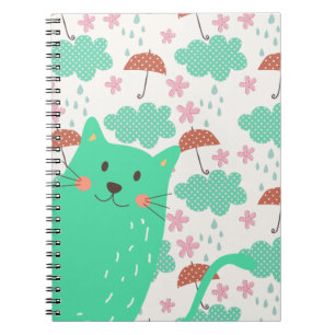Cuaderno Lluvia de gatos