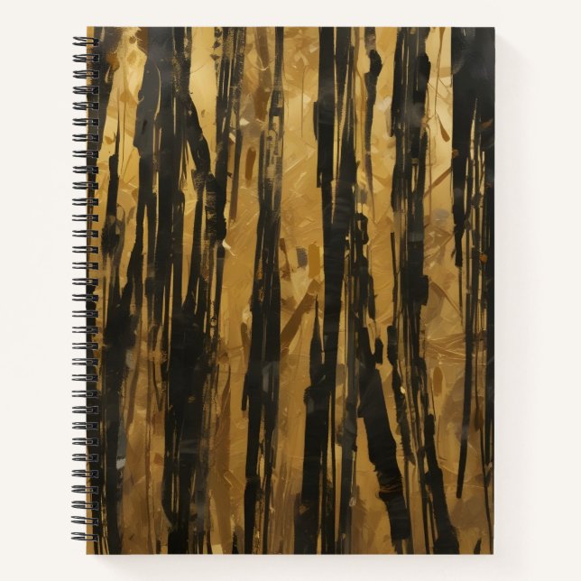 Cuaderno Lluvia de Oro y Ónice (Anverso)
