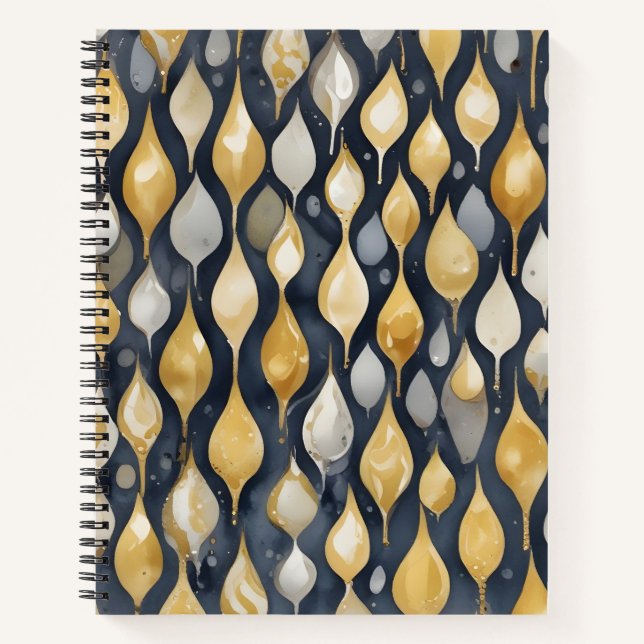 Cuaderno Lluvia de Oro y Plata (Anverso)