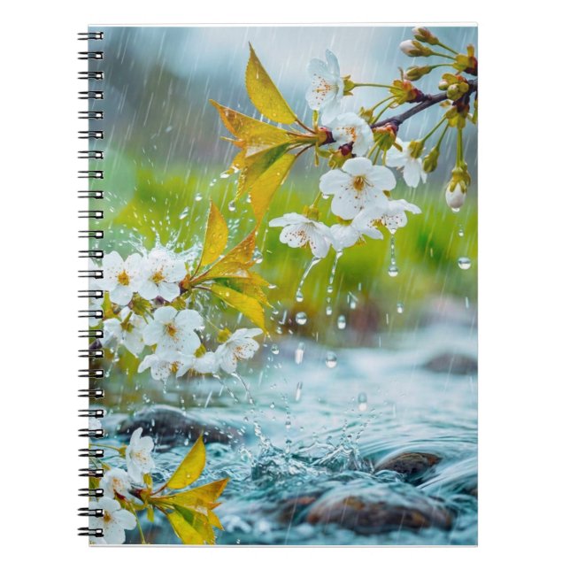 Cuaderno Lluvia de primavera (Frente)