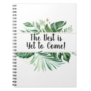 Cuaderno Lo mejor es el diario tropical por venir