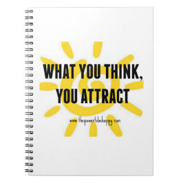 CUADERNO LO QUE CREE QUE ATRAE NOTEBOOK/JOURNAL