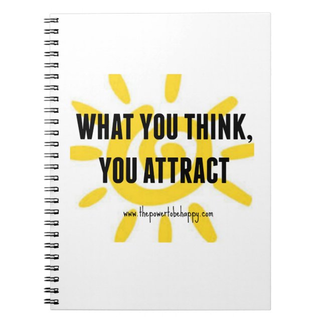 CUADERNO LO QUE CREE QUE ATRAE NOTEBOOK/JOURNAL (Frente)