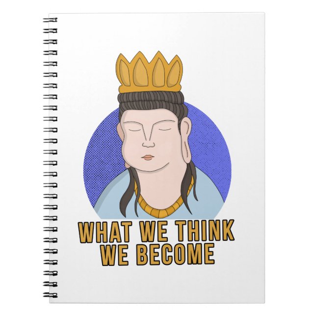 Cuaderno Lo que creemos que nos convertimos (Frente)