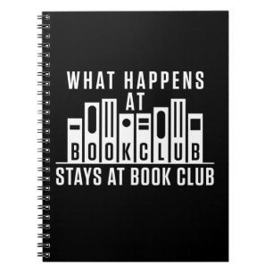 Cuaderno Lo que pasa en el "Book Club" se queda en el "Book