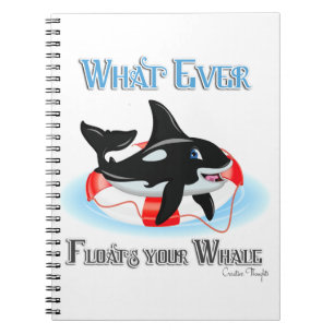 Cuaderno Lo que sea que flote tu ballena 2