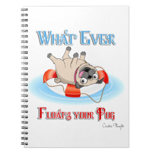 Cuaderno Lo que sea que flote tu taza