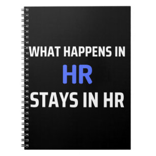 Cuaderno Lo Que Sucede En Las Permanencias De HR En HR