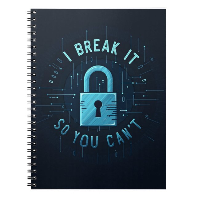 Cuaderno Lo rompo para que no puedas (Frente)