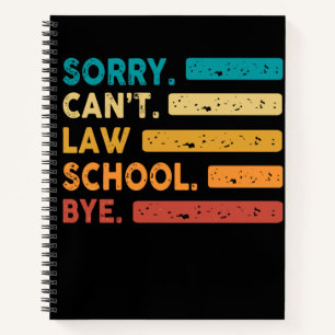 Cuaderno Lo siento, no puedo legislar, adiós a la divertida