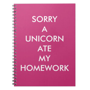 Cuaderno LO SIENTO Rosa: UN UNICORN COME MI PORTAPAPELES