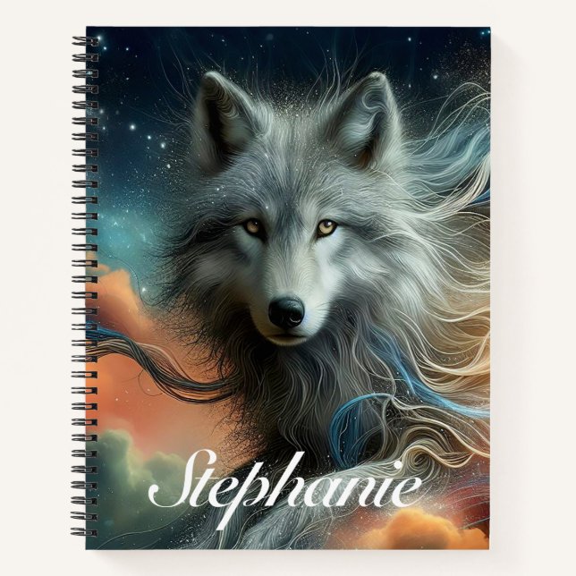 Cuaderno Lobo artístico (Anverso)