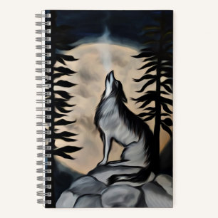 Cuaderno Lobo aullante