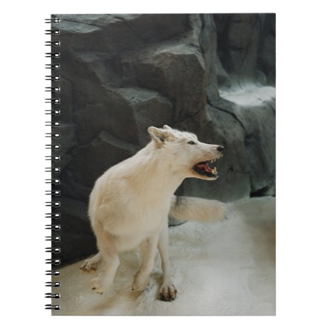 Cuaderno Lobo blanco (Frente)