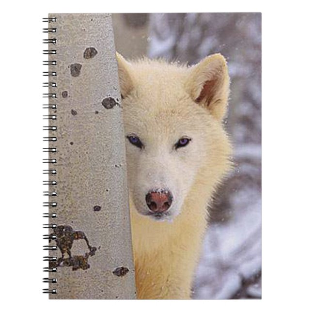 Cuaderno Lobo blanco (Frente)