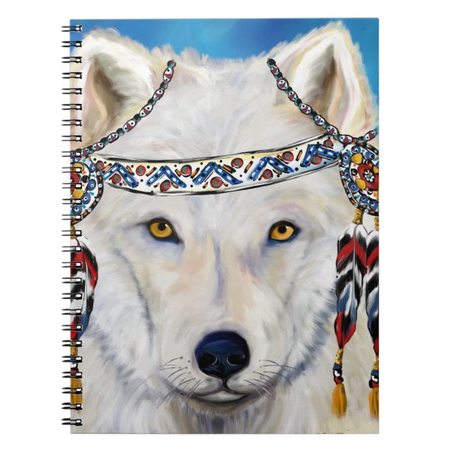 Cuaderno Lobo Blanco (Frente)