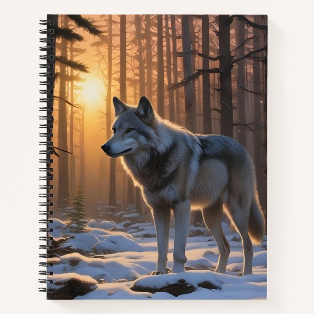 Cuaderno Lobo del Crepúsculo (Anverso)