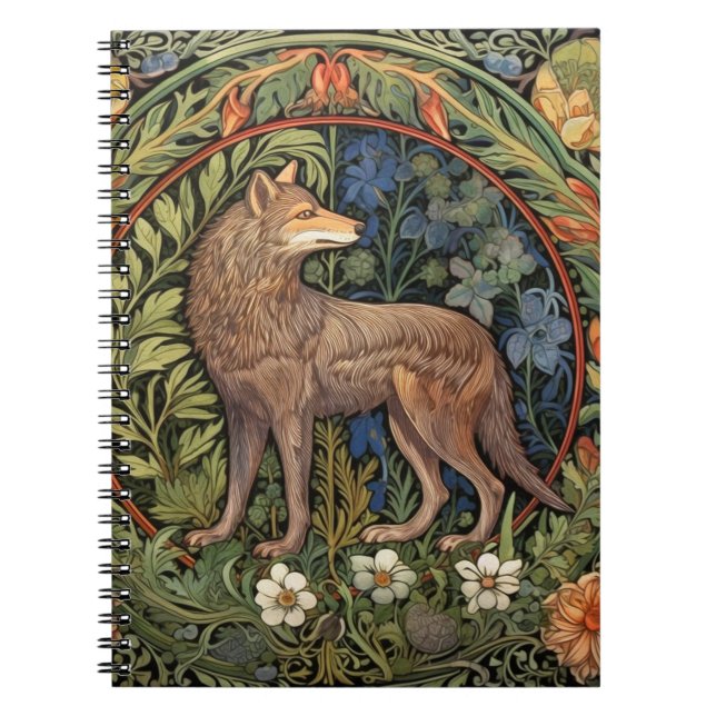 Cuaderno Lobo en la novela del arte forestal (Frente)