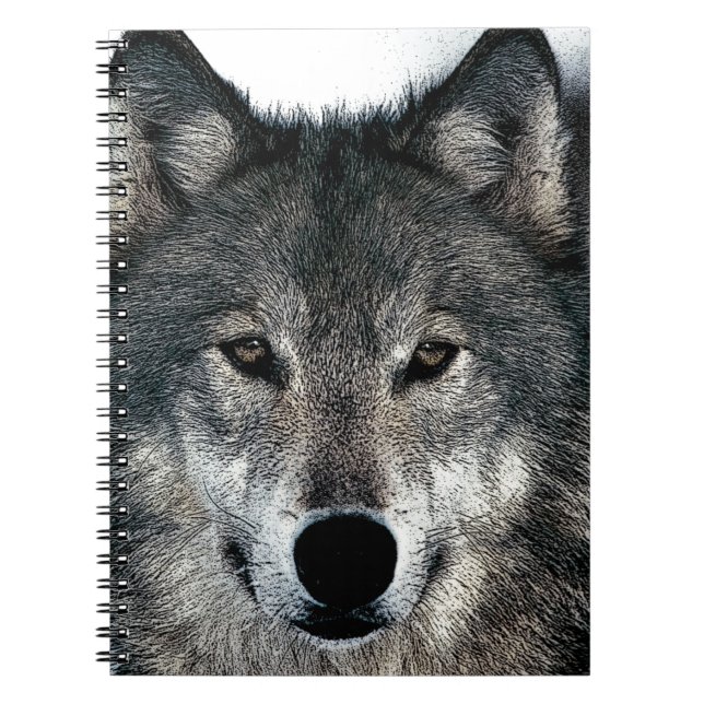 Cuaderno Lobo Gris (Frente)