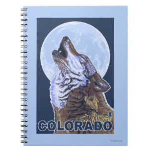 Cuaderno Lobo gris HowlingColorado