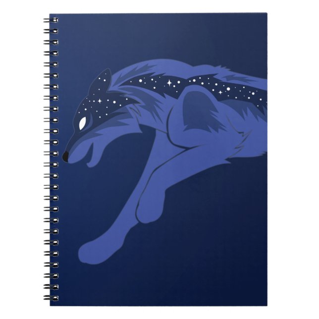 Cuaderno Lobo nocturno (Frente)