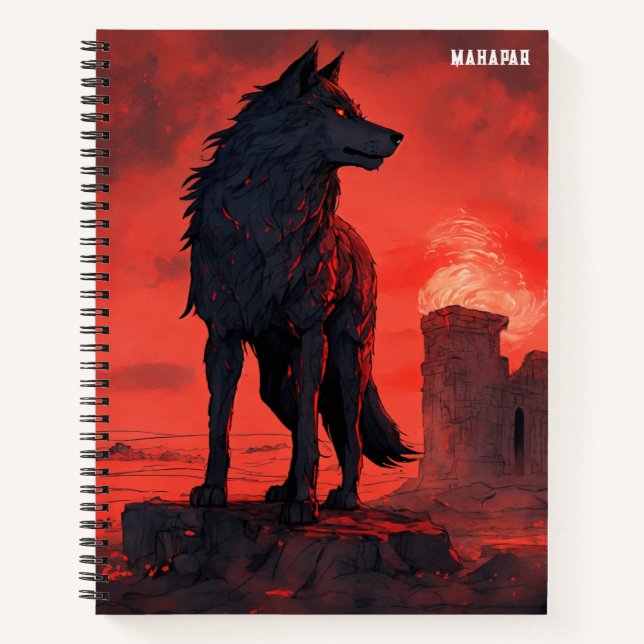 Cuaderno **"Lobo pedregoso"** (Anverso)
