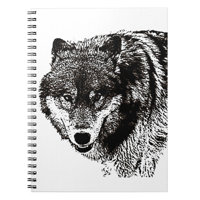 Cuaderno Lobo Salvaje (Frente)