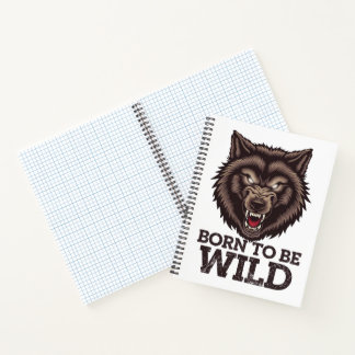 Cuaderno Lobo salvaje: Espíritu Alfa indomable