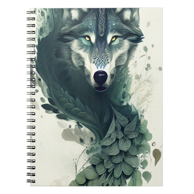 Cuaderno Lobo tribal (Frente)
