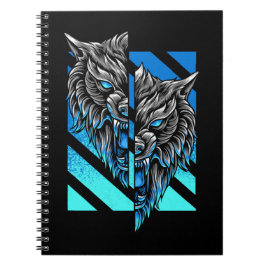 Cuaderno Lobos abstractos