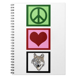 Cuaderno Lobos del amor de la paz