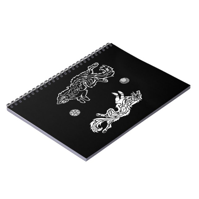 CUADERNO LOBOS DEL LOKI ODIN FENRIR (Lado Izquierdo)