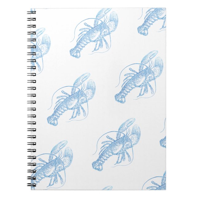 Cuaderno Lobster azul (Frente)