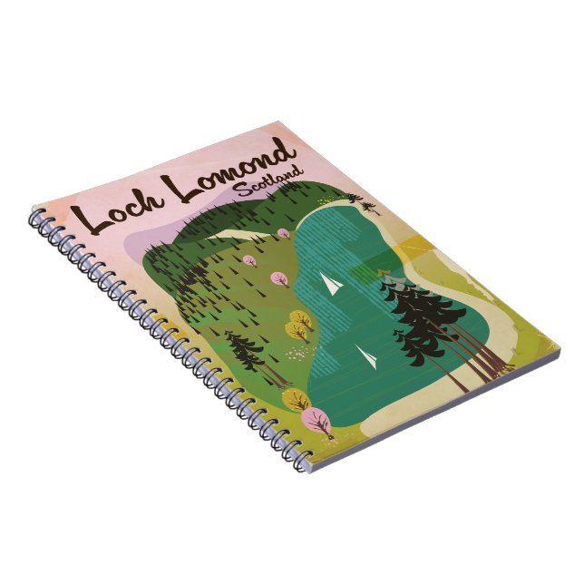 Cuaderno Loch Lamond Scotland (Lado Derecho)
