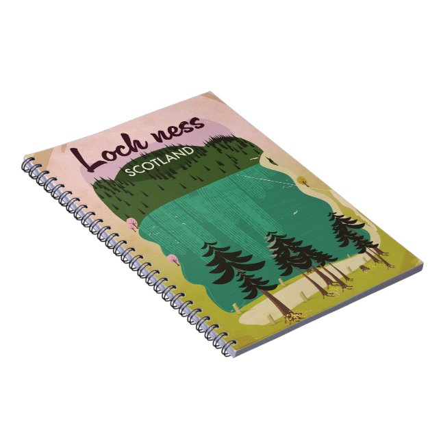 Cuaderno Loch Ness Escocia (Lado Derecho)