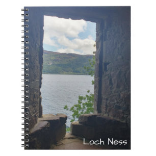 Cuaderno Loch Ness visto desde el Castillo de Urquhart