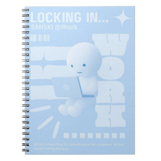 Cuaderno 'Locking In' de Smiski