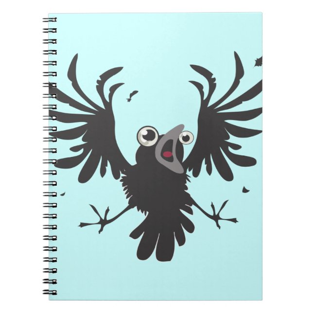 Cuaderno Loco Raven~notebook (Frente)