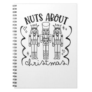 Cuaderno Locos por la Navidad Funny Navidad Cascanueces
